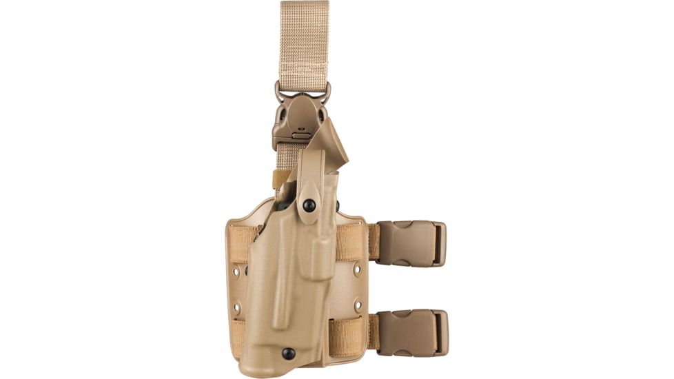 Safariland 6305 ALS/SLS Tactical Holster w/Quick Release Sig SauerP229 STX Flat Dark Earth Left Hand No Rails 6305-74-552