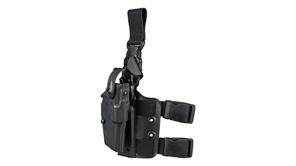 Safariland 6305 ALS/SLS Tactical Holster w/Quick Release, Sig SauerP229R DASA, STX Tactical, Black, Right Hand, with Rails, 6305-744-131
