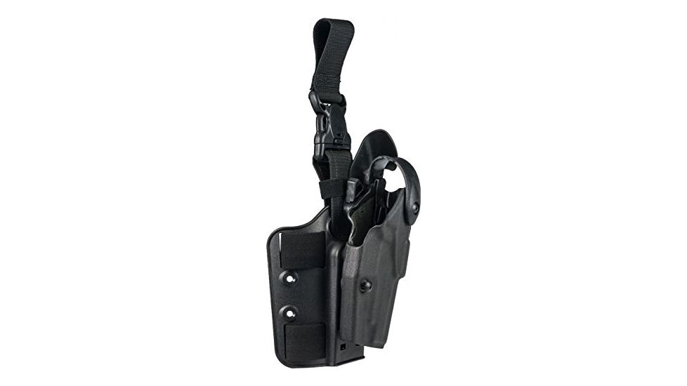 Safariland 6305 ALS/SLS Tactical Holster w/Quick Release, Sig SauerP229R DASA, STX Tactical, Black, Right Hand, with Rails, 6305-744-131