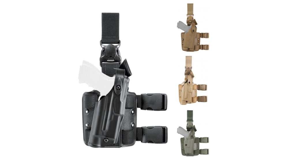 Safariland Model 6305RDS ALS/SLS Drop Leg Holster, Black, Coyote, Coyote Brown, Flat Dark Earth Brown, Green, Multi Cam