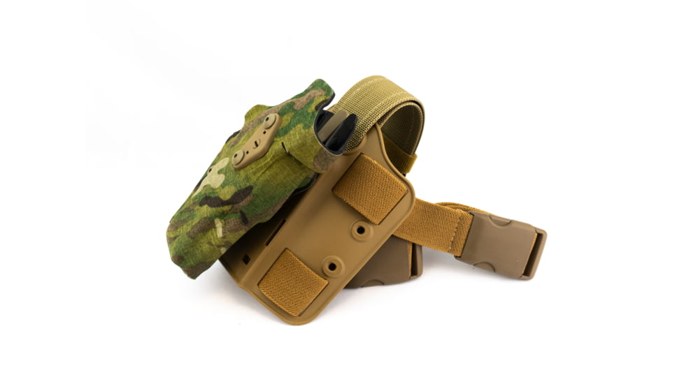Safariland Model 6354 ALS DO Drop-Leg Holster, Glock 17/22/31, Right Hand, Cordura Multi-Cam, 6354DO-83-701