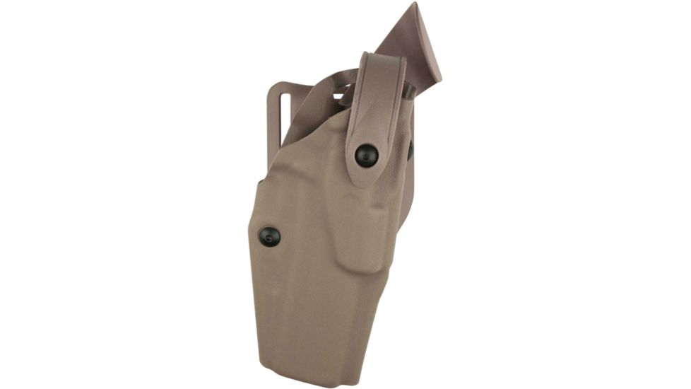 Safariland 6360 ALS/SLS Mid-Ride LVL III Duty Holster, Glock 34/35, Right, 2.25 in, Tactical FDE Brown, 6360-683-551