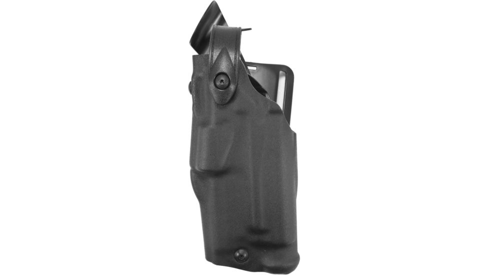 Safariland 6360 ALS/SLS Mid-Ride LVL III Duty Holster, Glock 19/23, Right, 2.25 in, w/ Safety, Tactical Black, 6360-5283-131