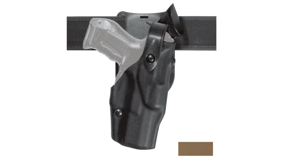Safariland Model 6365 ALS/SLS Low-Ride Level-III Duty Holster, Glock 34/35 w/SF X300U, Right Hand, STX Flat Dark Earth, 6365-6832-551