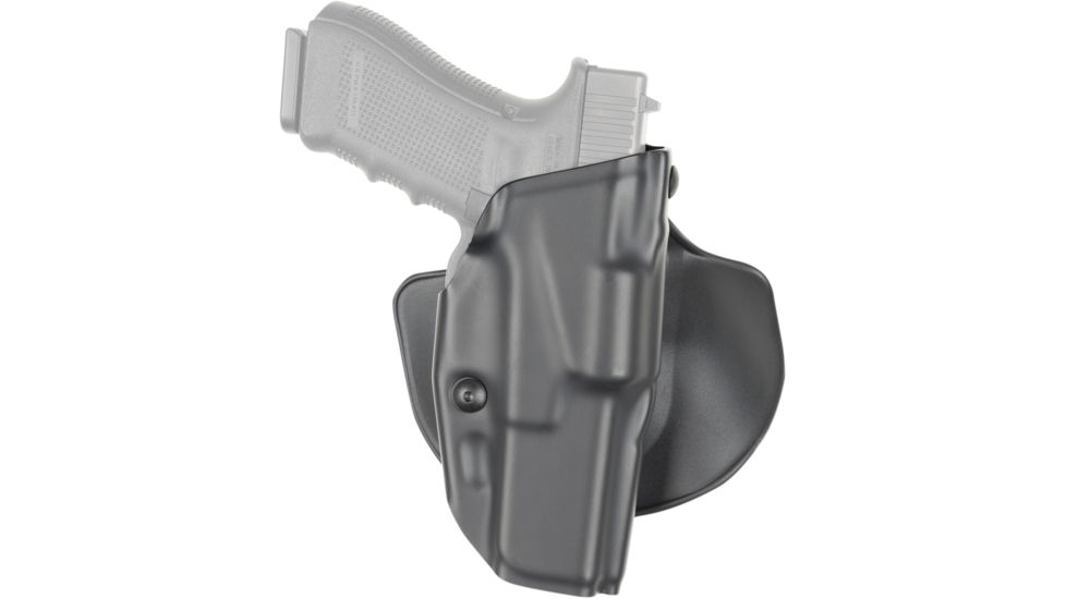 Safariland Model 6378 ALS Paddle/Belt Loop Holster, Glock 17/22/31, Right Hand, STX Plain Black, 6378-83-411-DM
