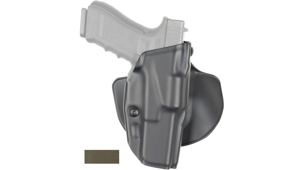 Safariland Model 6378 ALS Paddle/Belt Loop Holster, Glock 17/22/31 w/ITI M3 Light, Right Hand, STX Foliage Green, 6378-832-541-DM