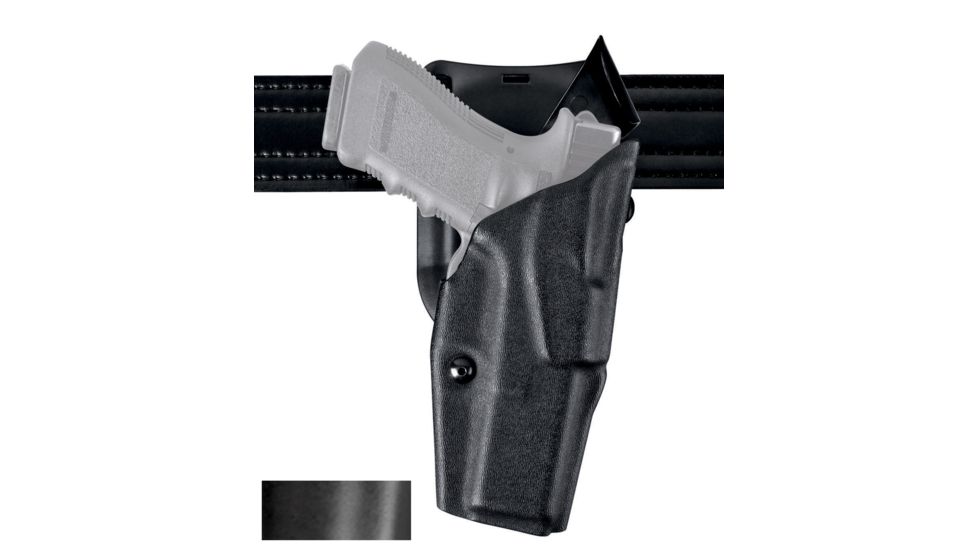 Safariland 6395 ALS Low-Ride 1.5in. Drop, Level-I Retention, Sig SauerP229, Plain Black, Left Hand, No Rails, 6395-74-412
