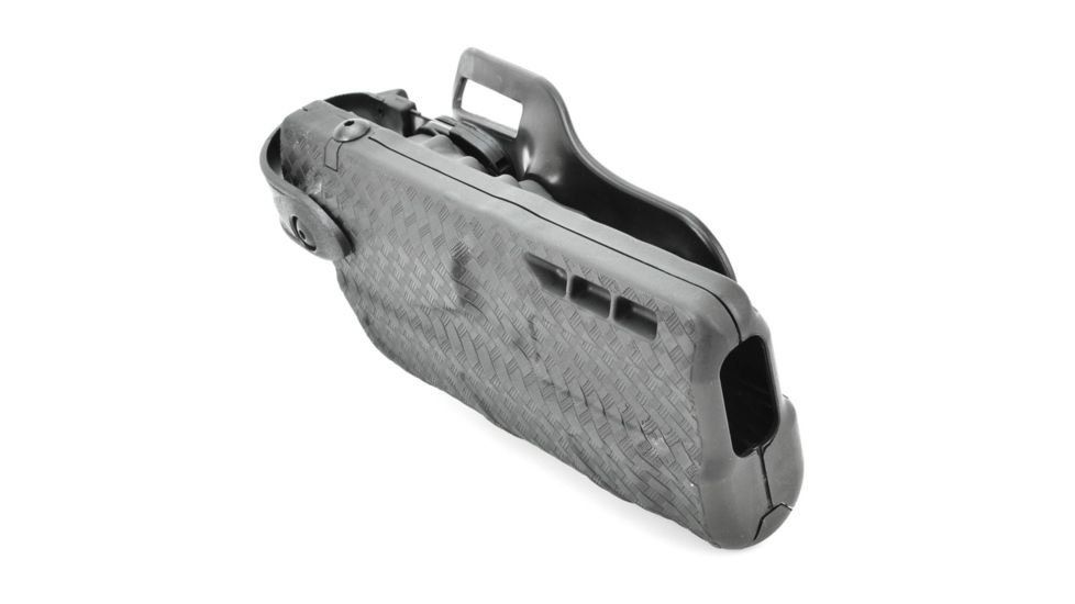 Safariland Model 7280 7TS SLS Mid-Ride Level-II Duty Holster, Glock 19/23/32, Right Hand, STX Basket Weave Black, 7280-283-481