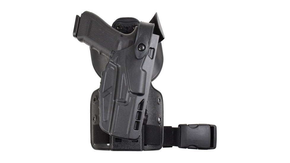 Model 7304-SP6 7TS ALS/SLS UFA (Universal Flex Adapter) w/ Paddle &amp; Single Strap Leg Shroud Tactical Holster