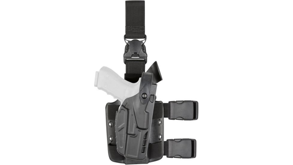 Safariland 7305 7TS ALS/SLS Level III Tactical Holster w/Quick Release, SIG P220R/P226R/P220R DAK Bobbed Hammer, Right, Plain, Black, 1176333