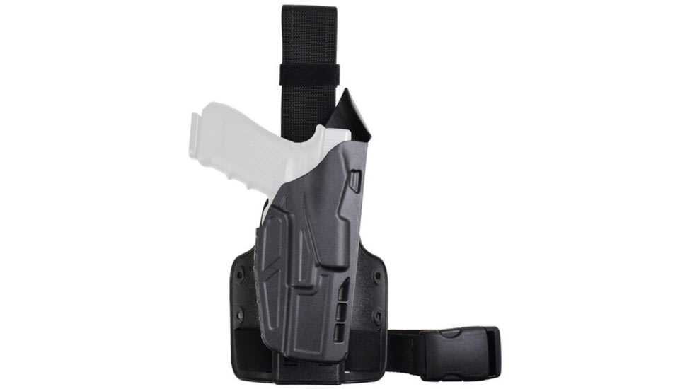 Safariland 7TS AlS Polymer Tactical Drop Leg Holster, M18, Right, Black, 7354-750-411-SP10