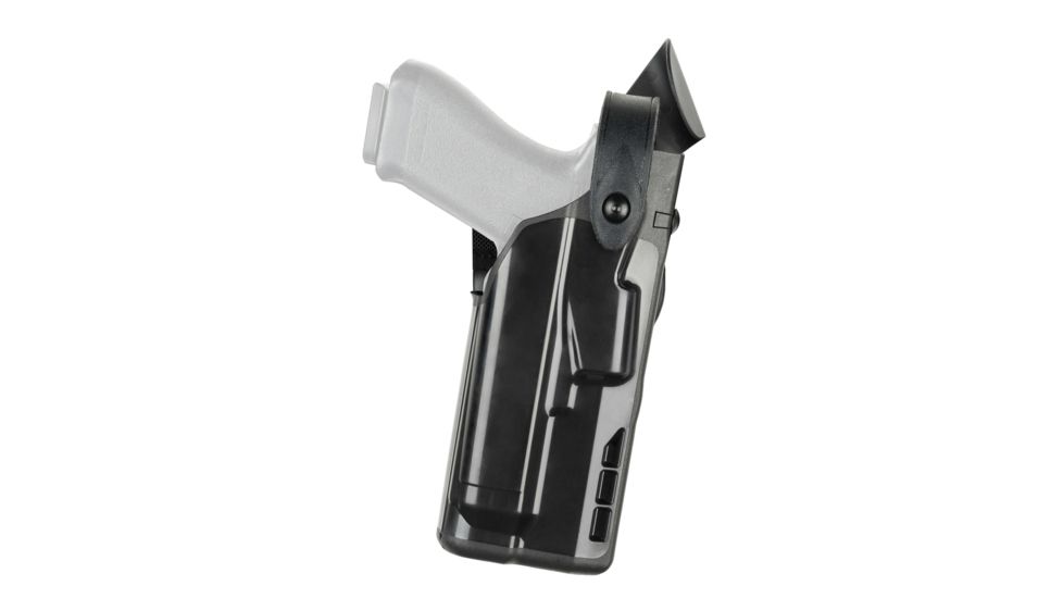 Safariland 7360 7TS ALS/SLS Mid-Ride Level III Retention Duty Holster, Sig Sauer P320 9/40, X300U/TLR-1HL, Right, Hi Gloss Black, 7360-4502-491