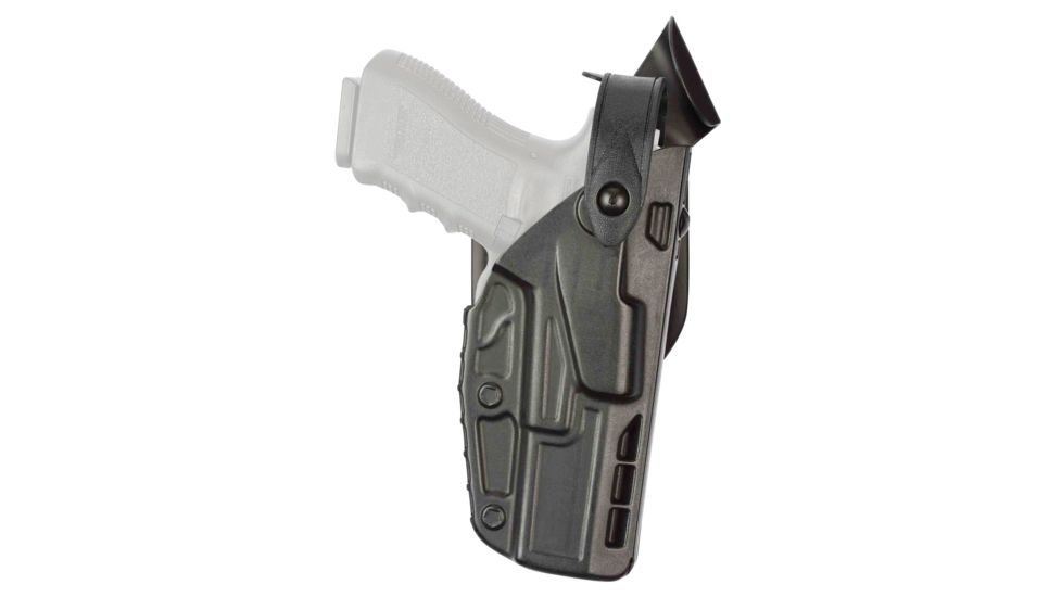 Safariland Model 7360rds - 7ts Als/sls Mid-ride Duty Holster, Black - 7360RDS-28325-412