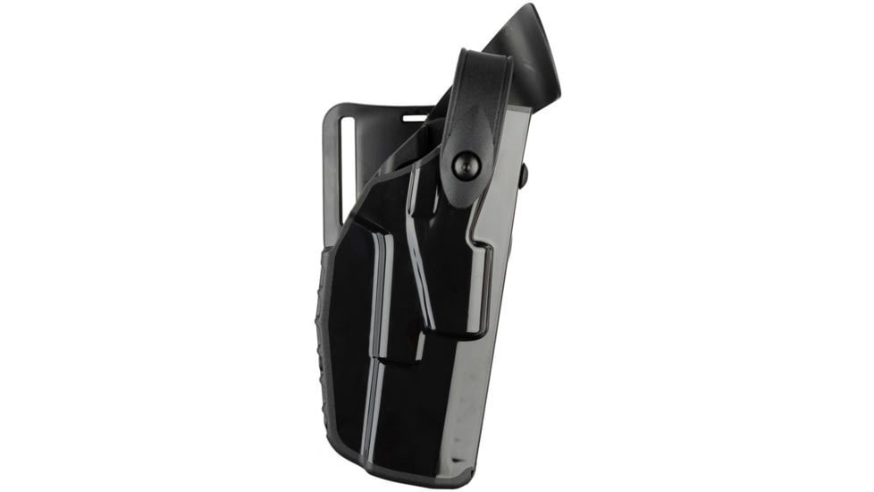 Safariland Model 7360-7TS ALS/SLS Mid-Ride Level III Duty Holster, SIG Sauer P320C 9/40, X300U/TRL-1HL, Left, Hi Gloss, Black, 7360-7502-492