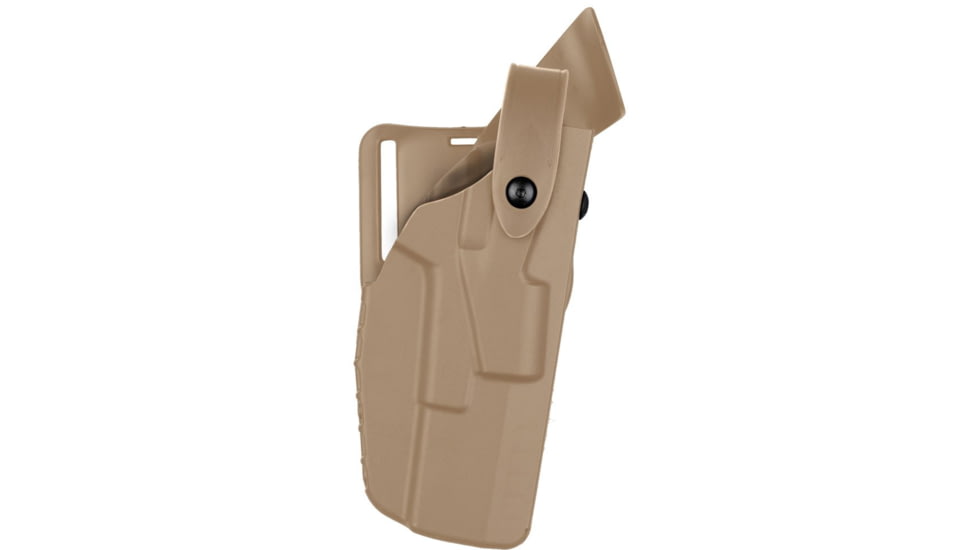 Safariland Model 7360-7TS ALS/SLS Mid-Ride Level III Duty Holster, Smith &amp; Wesson M&amp;P 45 M2.0, X300U, Left, Plain FDE Brown, 7360-4192-552
