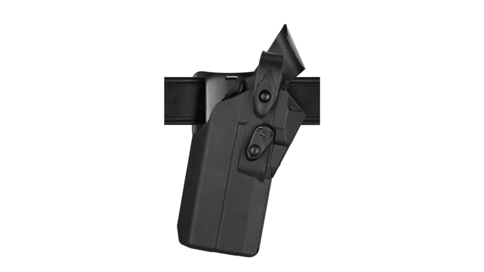 Safariland 7360RDS 7TS ALS/SLS Mid-Ride Level III Retention Duty Holsters, Glock 34, Streamlight TLR-7, Right, Plain, Black, 1328910