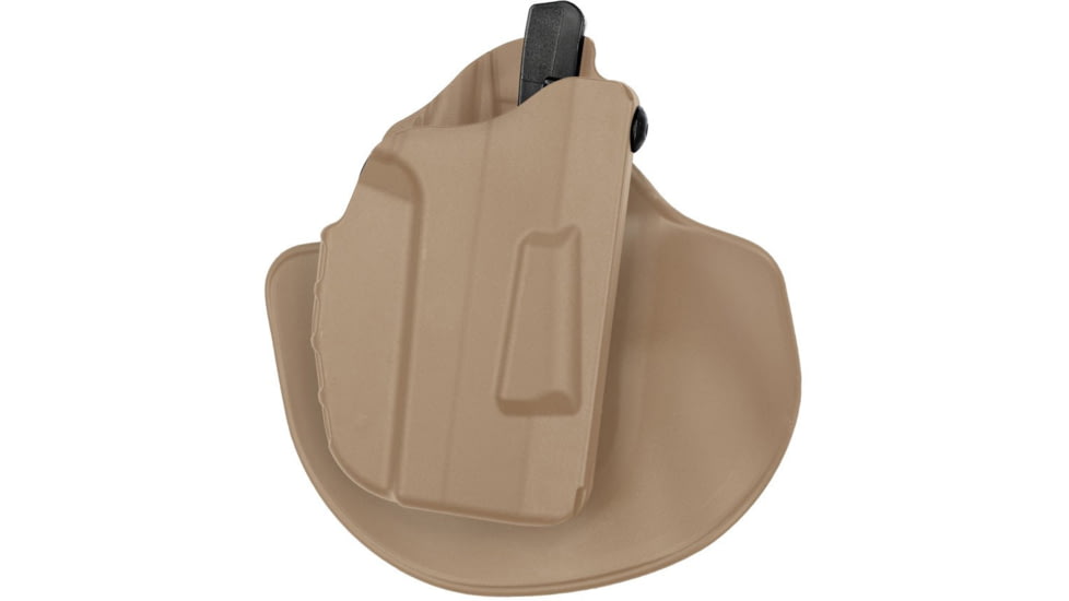Safariland Model 7378 7ts Als Concealment Paddle And Belt Loop Combo Holster, Glock 34/Glock 35, Streamlight TLR-1HL, Left, Tactical, FDE Brown, 7378-68325-552