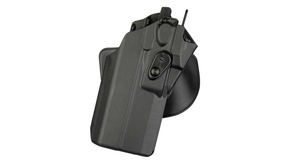 Safariland Model 7378rds 7ts Als Concealment Paddle &amp; Belt Loop Combo Holster For Sig Sauer P320 Rx 9c W/ Light, Black, 7378RDS-7502-411