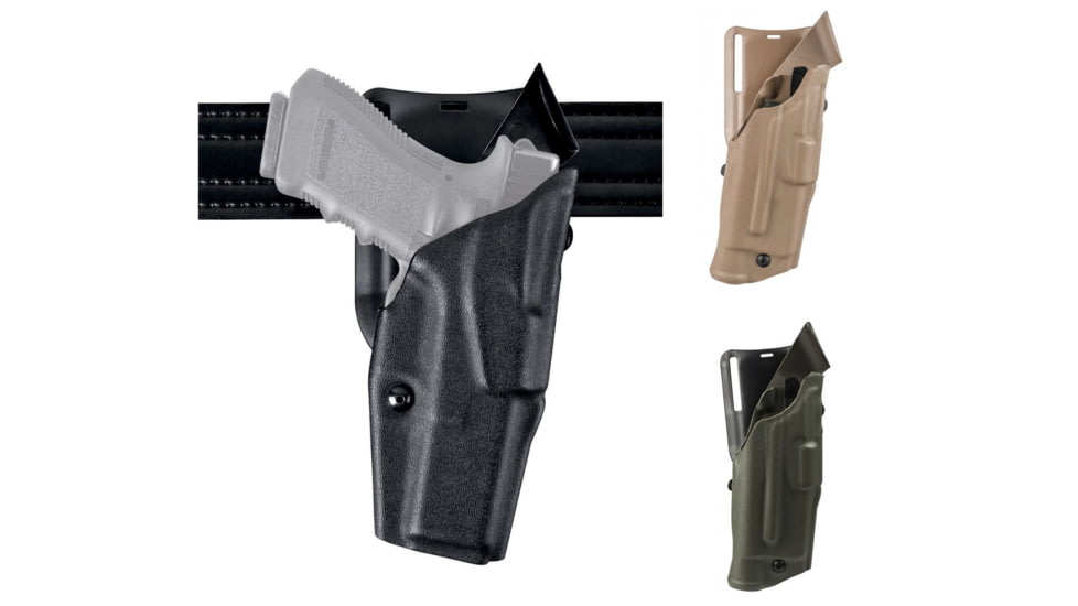 Safariland Sig P226R 6390 Lock Duty Holster, Black, Flat Dark Earth, OD Green