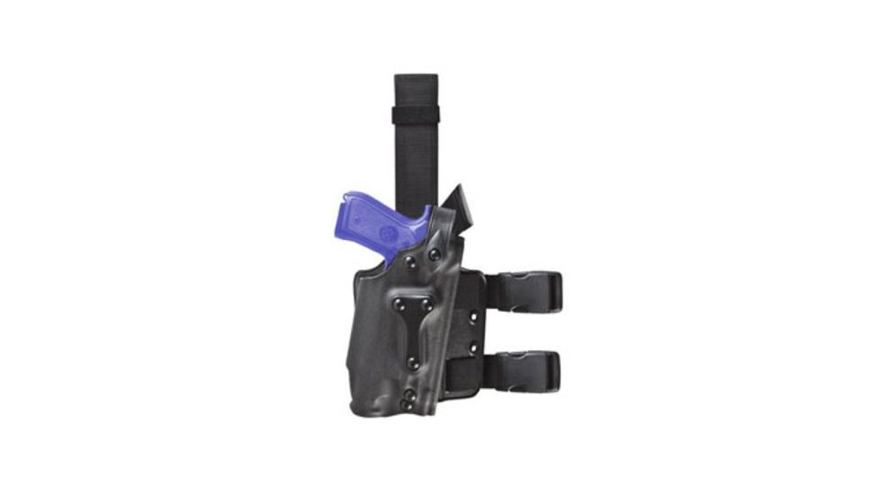 Safariland 6035 SLS Military Tactical Holster w/Q.R., Sig Sauer P220, P226 w/ITI Mount ITI M3X/M6X 4.41in., STX Tactical, Black, Right Hand, 6035-7712-131