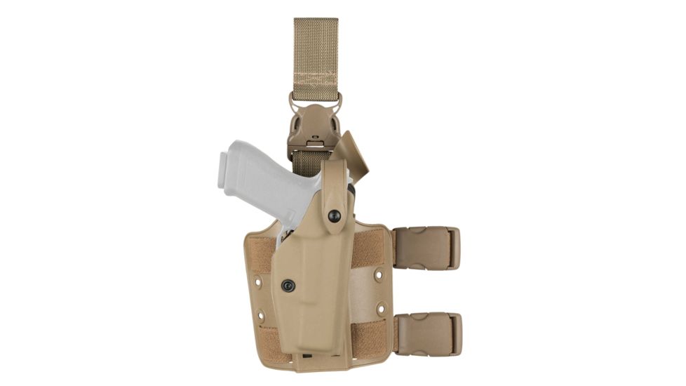 Safariland 6005 SLS Tactical Holster w/Quick Release, H&amp;K USP 45, STX Flat Dark Earth, Left Hand, 6005-93-552