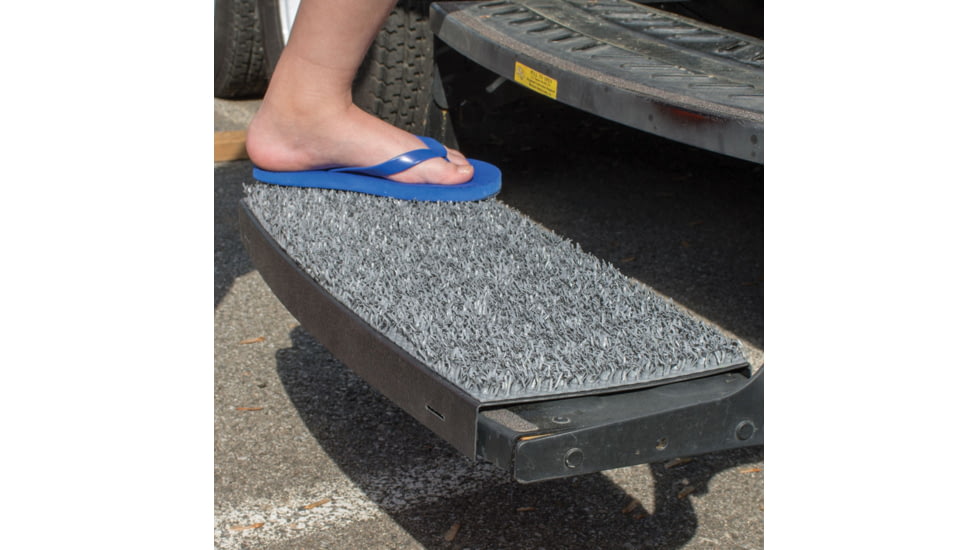 Safety Step Sand Away Step Rug Charcoal Curved 21 3/4" x 8 1/2", SA80-00