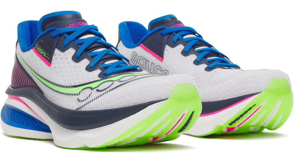 Saucony Endorphin Azura, White/Navy, 10, S21070-124-10