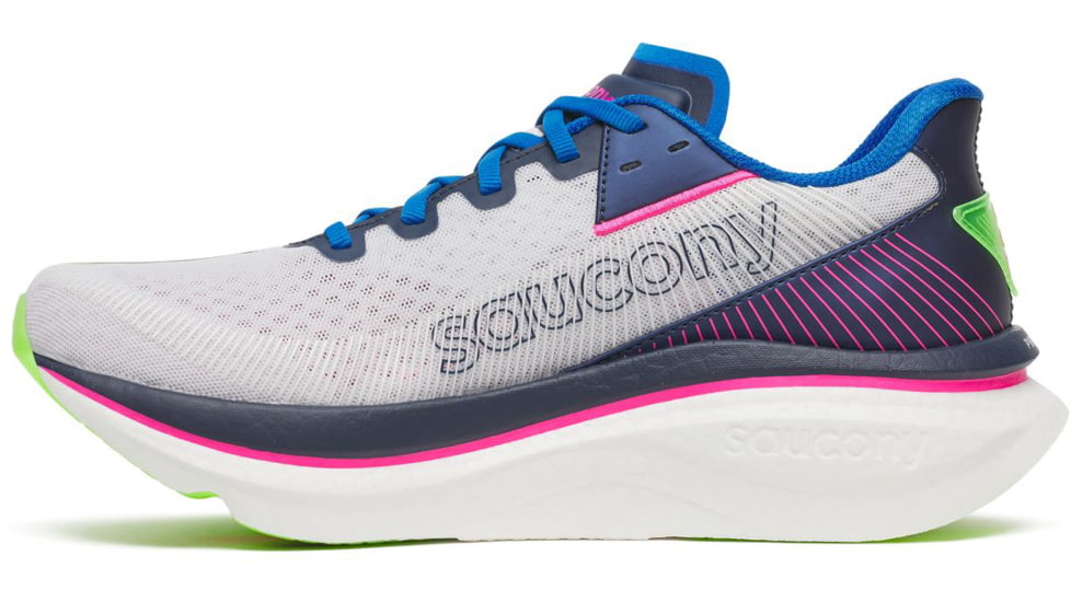 Saucony Endorphin Azura, White/Navy, 10, S21070-124-10