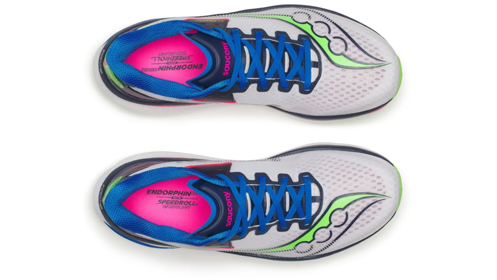 Saucony Endorphin Azura, White/Navy, 10, S21070-124-10
