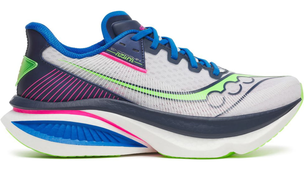 Saucony Endorphin Azura, White/Navy, 10, S21070-124-10
