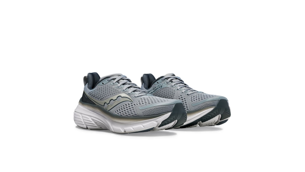 Saucony Guide 17 Shoes - Mens, Flint/Shadow, 7.5, Wide, S20937-115-020-W-7.5