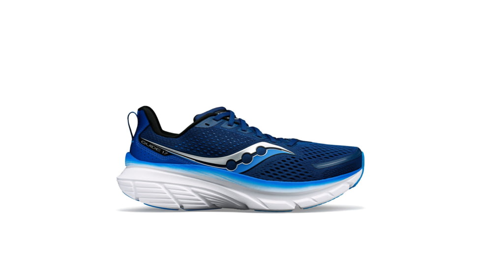 Saucony Guide 17 Shoes - Mens, Navy/Cobalt, 12, Medium, S20936-106-400-M-12