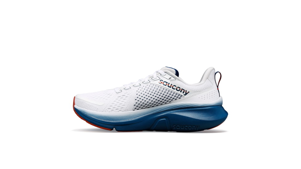 Saucony Guide 17 Shoes - Mens, White/Navy, 7, Medium, S20936-108-100-M-7