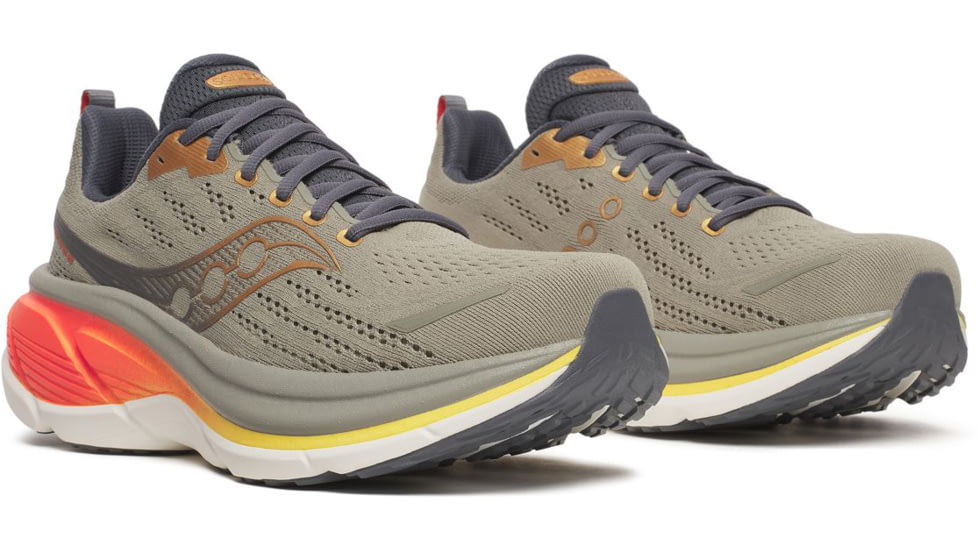 Saucony Hurricane 25, Laurel/Fire, 14, S21026-142-14