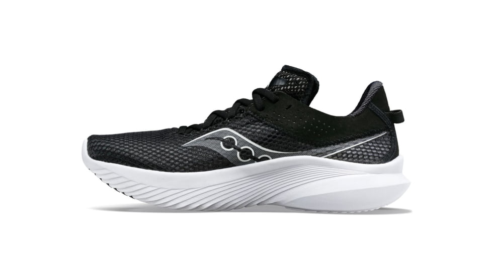 Saucony Kinvara 14 Shoes - Womens, Black/White, 10, Medium, S10823-05-001-M-10