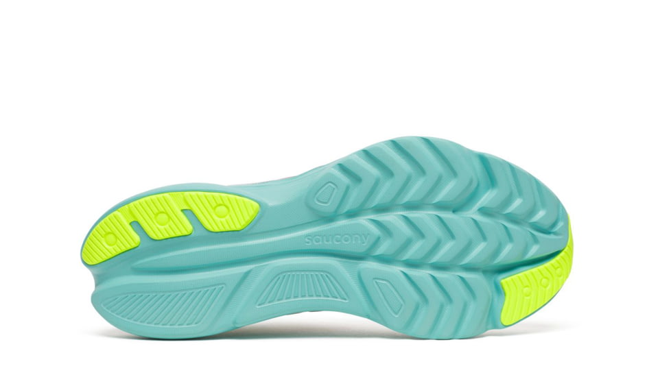 Saucony Kinvara 16, White/Aqua, 9.5, S11020-130-9.5
