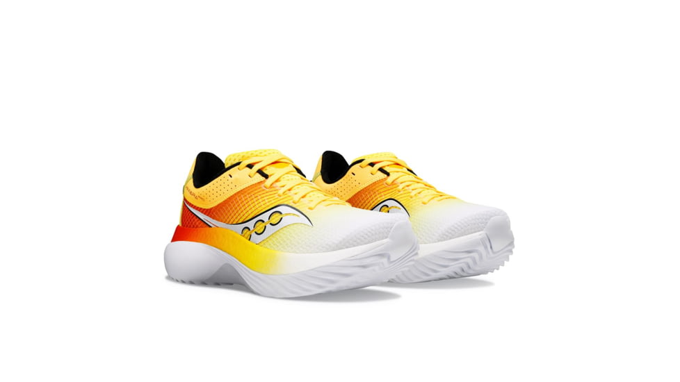 Saucony Kinvara Pro Shoes - Mens, Vizi Gold/Infrared, 9.5, Medium, S20847-138-700-M-9.5