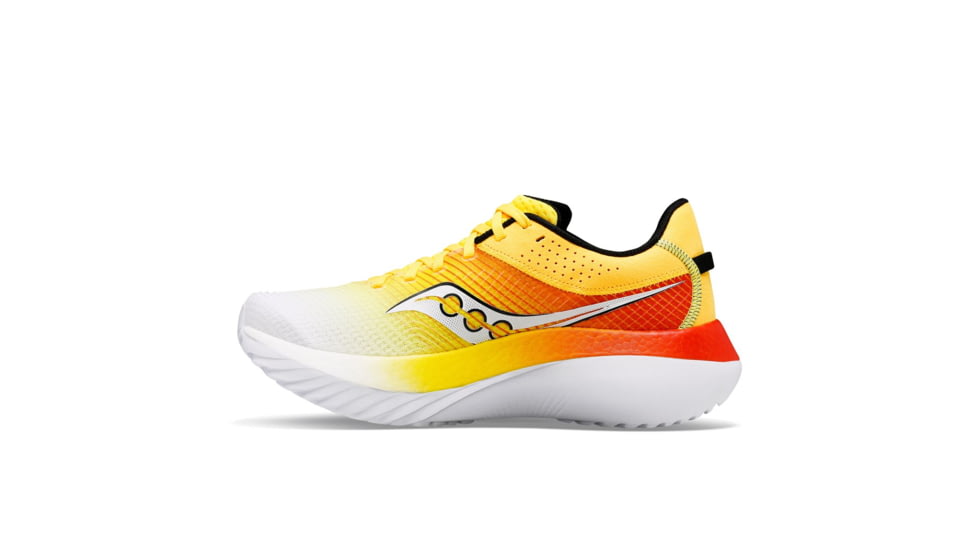 Saucony Kinvara Pro Shoes - Mens, Vizi Gold/Infrared, 9.5, Medium, S20847-138-700-M-9.5