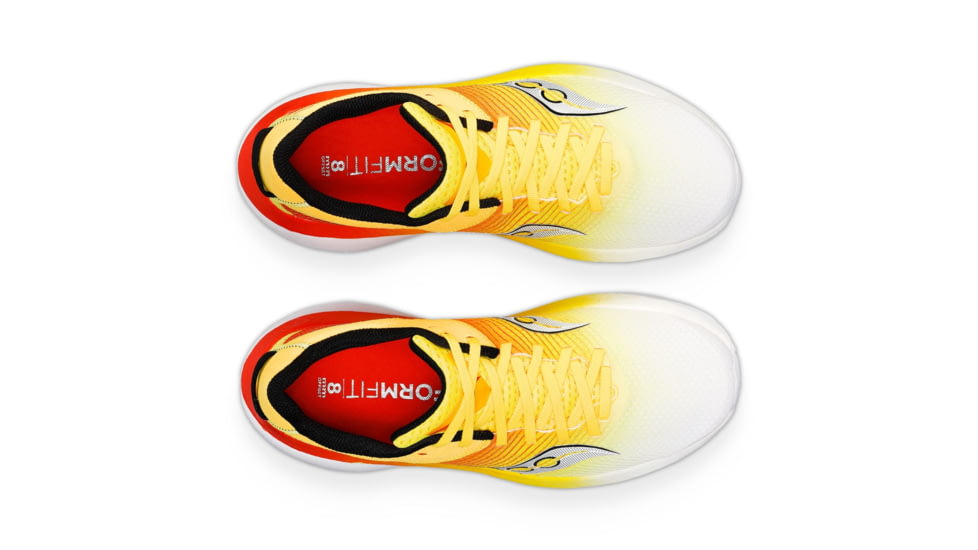 Saucony Kinvara Pro Shoes - Mens, Vizi Gold/Infrared, 9.5, Medium, S20847-138-700-M-9.5