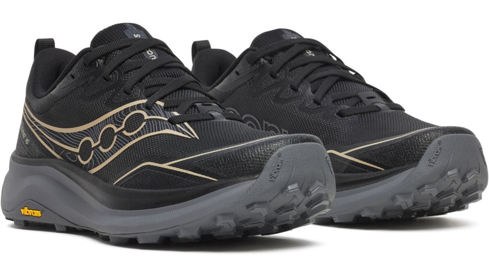 Saucony Peregrine 16, Black/Carbon, 7, S11066-100-7