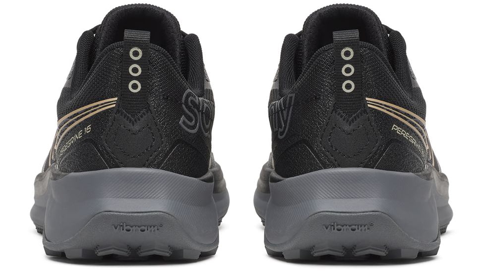 Saucony Peregrine 16, Black/Carbon, 7, S11066-100-7