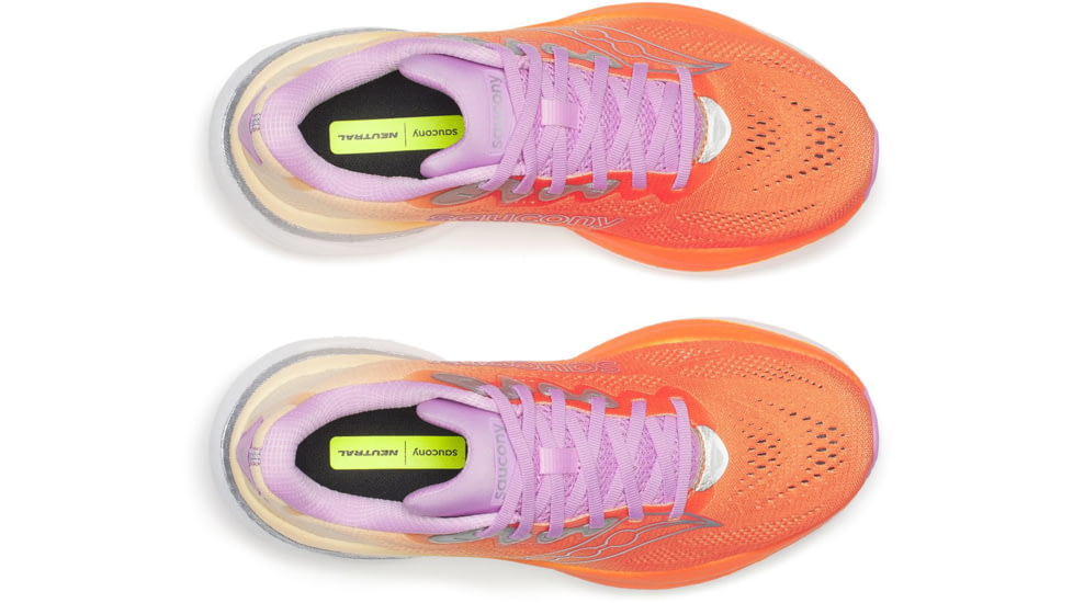 Saucony Ride 19, Fire/Orchid, 9, S11055-126-9