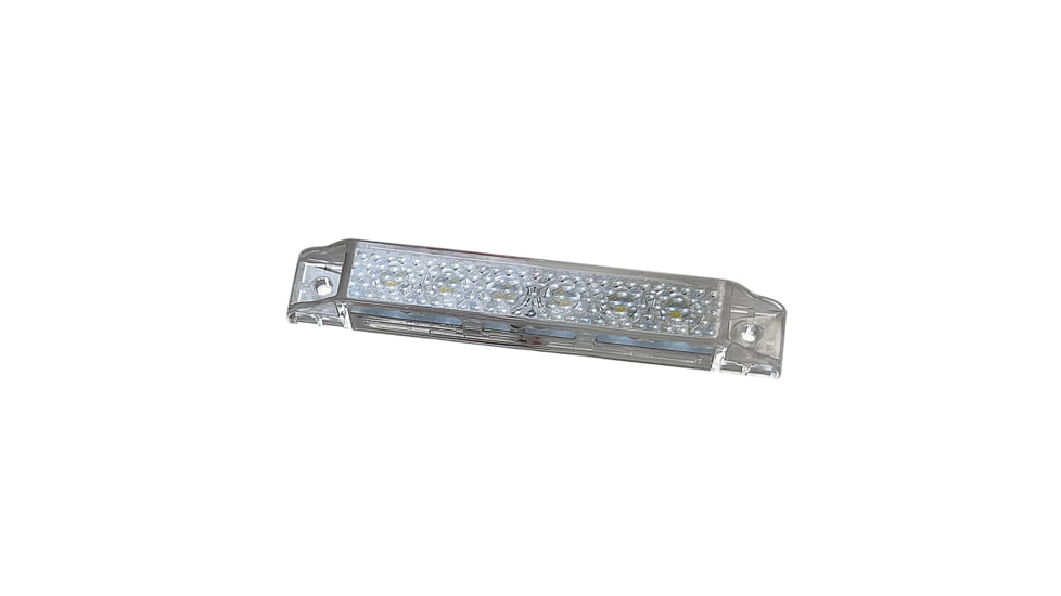 Scandvik 12V LED Light Strip w/Gasket, Blue, 4in, 41641P