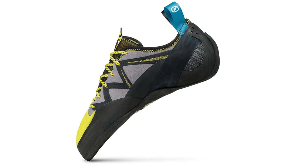 Scarpa Vapor Climbing Shoes - Mens, Smoke/Yellow, 39, 70074/000-SmkYel-39