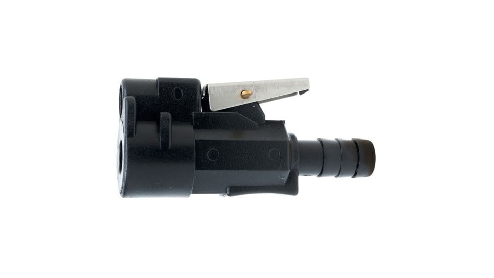 Scepter Marine 3/8" Barb Plastic Female Fuel Line Tank Connector f/1998 &amp; Newer Style Engine w/2-Prong Clip Style Mercury 71768