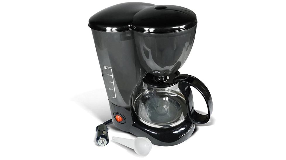 Schumacher 12V 3 Cup Coffee Maker, Black 128
