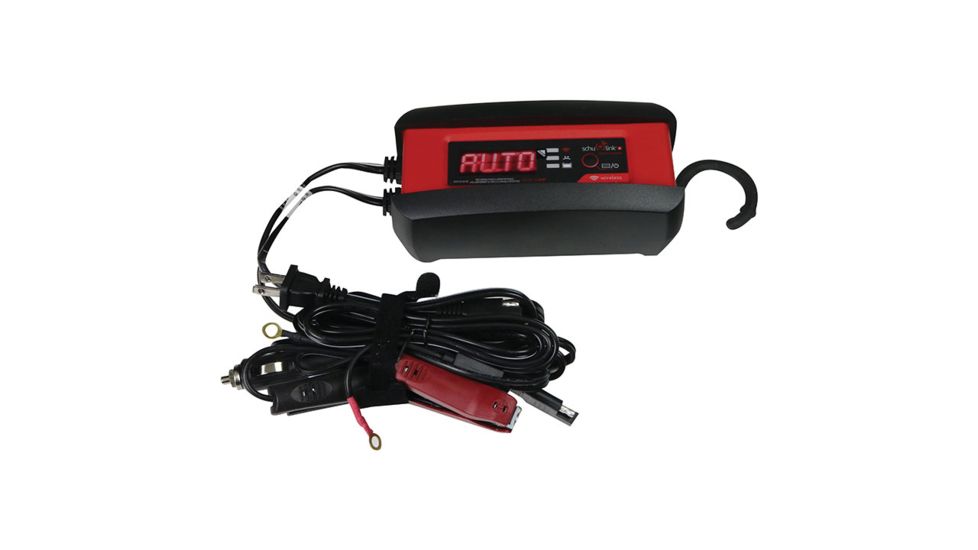 Schumacher 3A Charger Maintainer Wifi Connected, Black SC1366