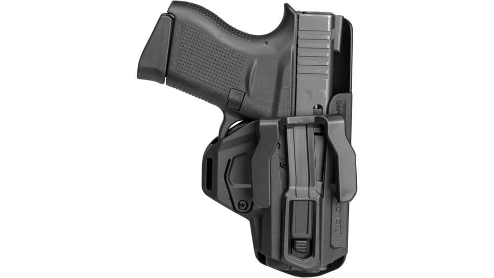 FAB Defense Scorpus Covert Polymer IWB Holster, Glock 43/43X/48, Right Hand, Black, SC-CG43B