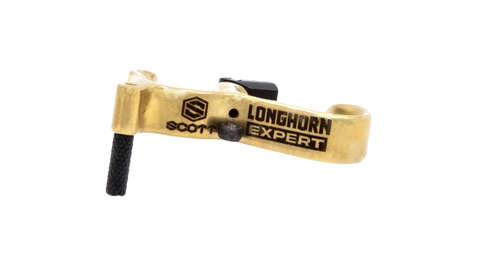 Scott Archery Longhorn Expert Release, Gold, Large, 6015-L