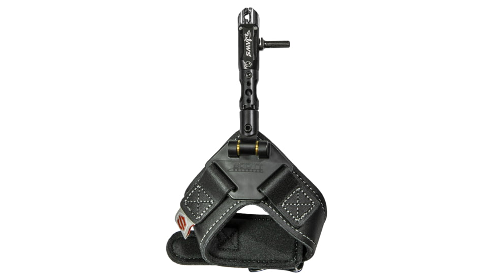 Scott Archery Scott Release Jaws Hyper Jaw Swivel Stem Black Leather